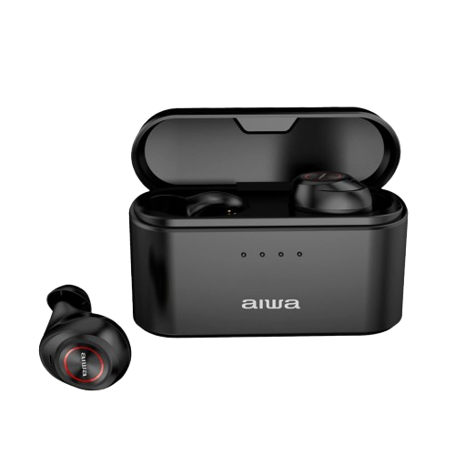 AURICULAR AIWA AW-6PRO NEGRO BT TWS CONTR TACTIL RESPALDO BAT