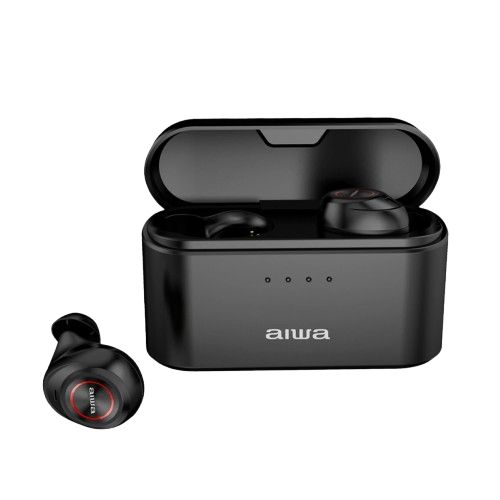 AURICULAR AIWA AW-6PRO NEGRO BT TWS CONTR TACTIL RESPALDO BAT