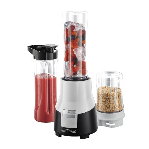 LICUADORA PERSONAL FUSION BLADE BLACK AND DECKER PB22340CL 250W C ACCESORIOS