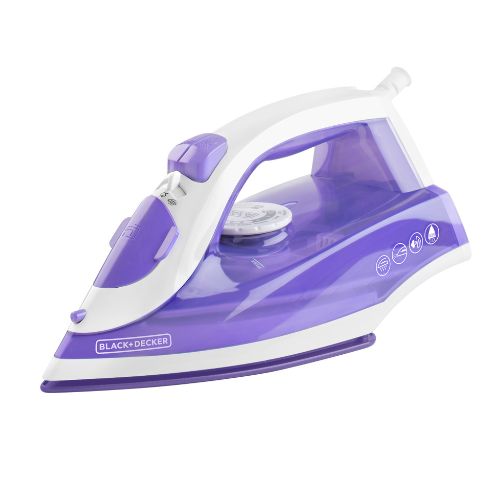 PLANCHA VAPOR BLACK AND DECKER IRBD204CL TRUE GLIDE Colors 1500W 220V