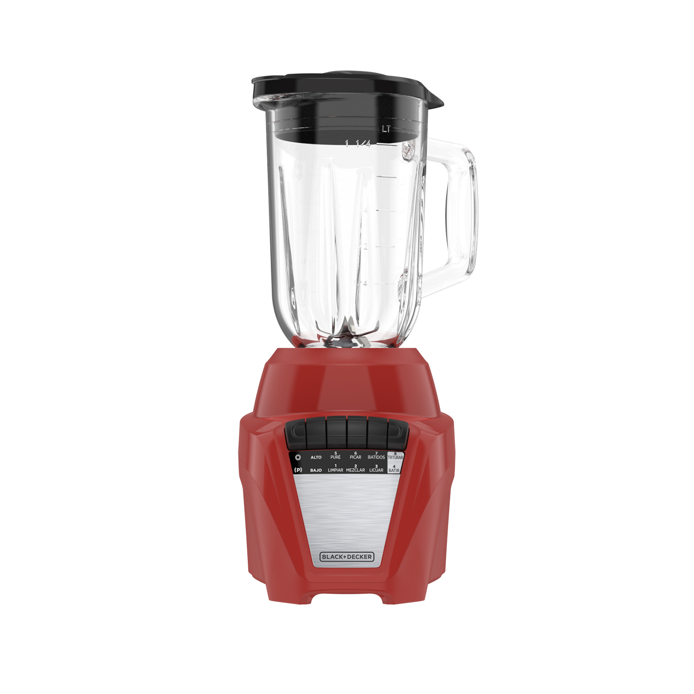LICUADORA BLACK AND DECKER ICE CRUSH ROJA BL08761RDCL