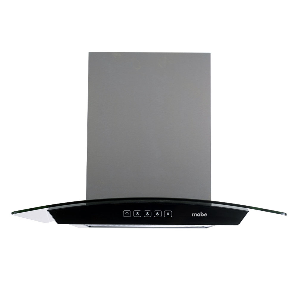 CAMPANA MABE CM6016PI0 VIDRIO CURVO 60CM INOX