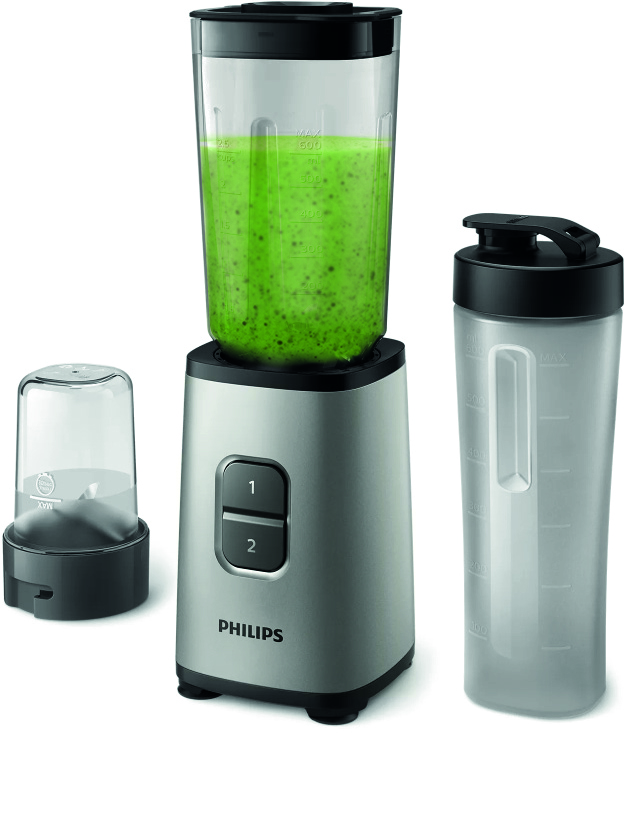 LICUADORA PHILIPS HR2604/80 JAR ACRIL REFOR 0.6ML 2VEL 350W VASO PORTATIL , MULT