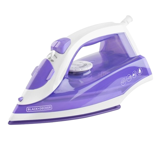 PLANCHA VAPOR BLACK AND DECKER IRBD204CL TRUE GLIDE Colors 1500W 220V