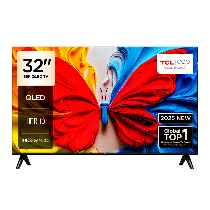 SMART TV TCL 85 85P8K GOOGLE TV 4K QLED HDR FRAMELESS