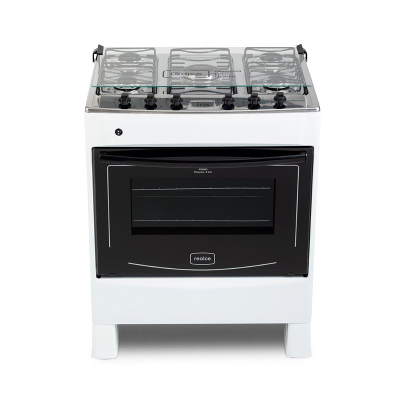 Cocina Realce IRIS PLUS 5 Hornallas Blanco